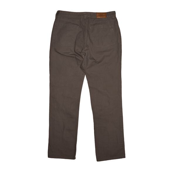 VINEYARD VINES $98 Flat Front Straight Leg 5 Pocket Cotton Pant Gray Men's 34 - Picture 2 of 4